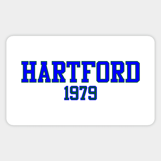 Hartford 1979 Sticker by GloopTrekker